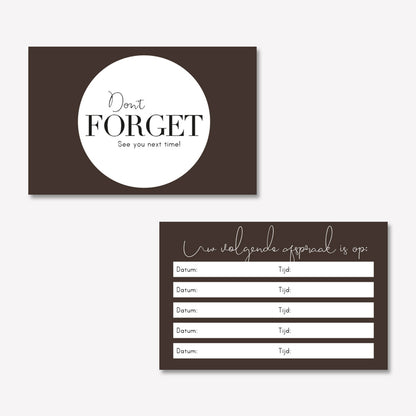 Terminkarten Elegant