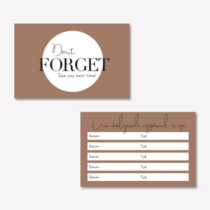 Terminkarten Elegant