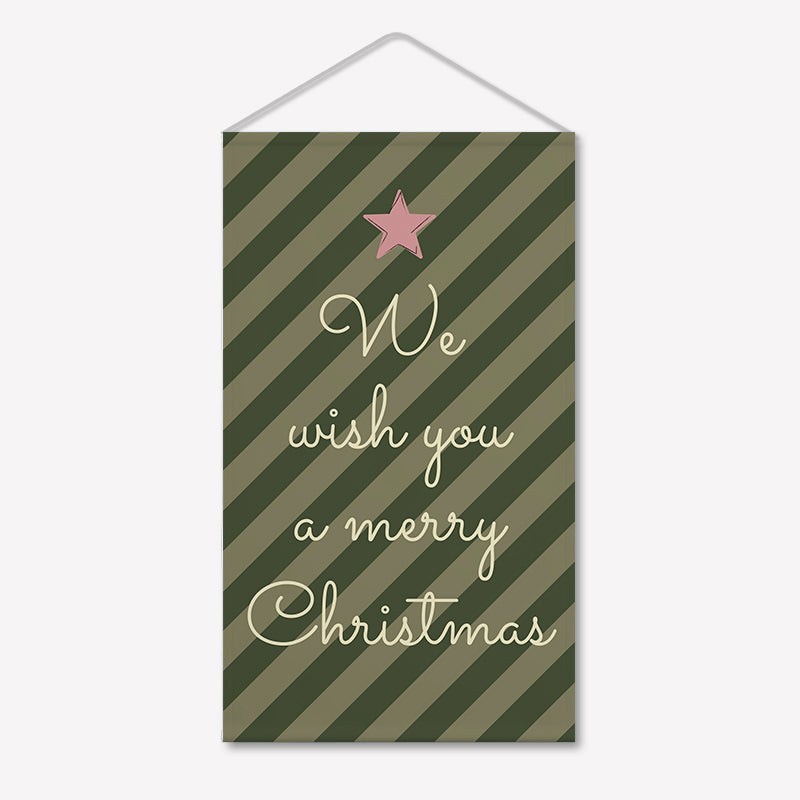 Kerst Banner Merry Christmas