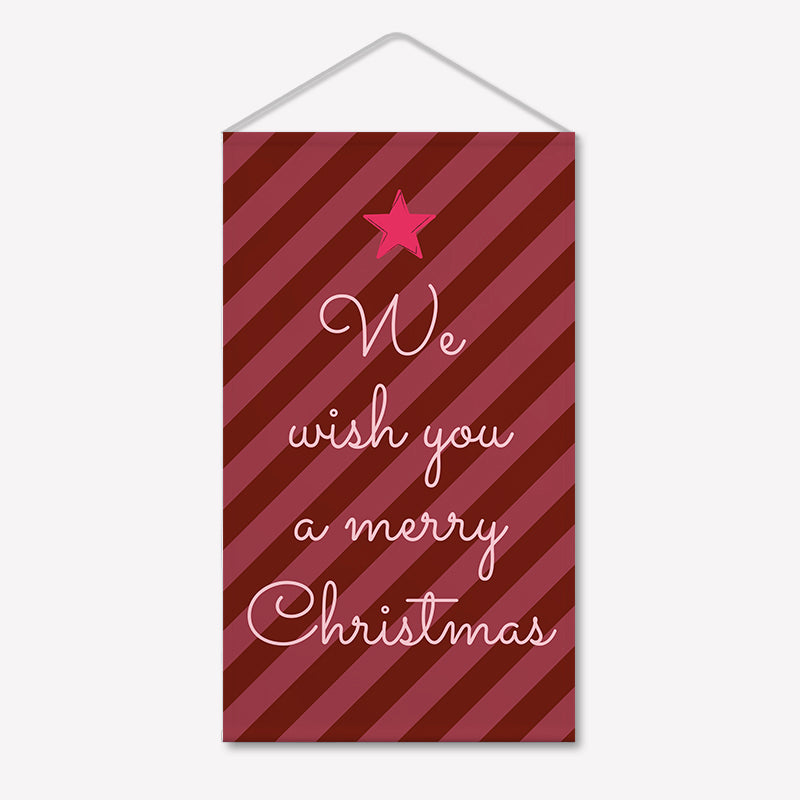 Kerst Banner Merry Christmas