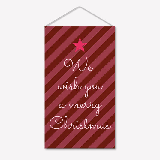 Weihnachtsbanner Merry Christmas