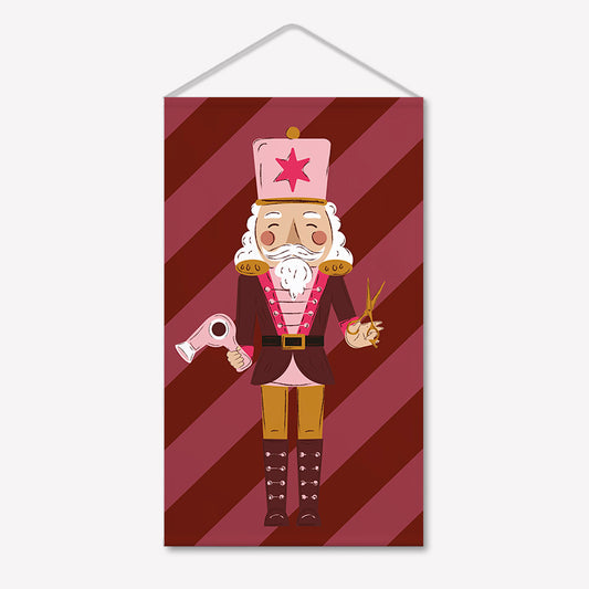 Weihnachtsbanner Nussknacker