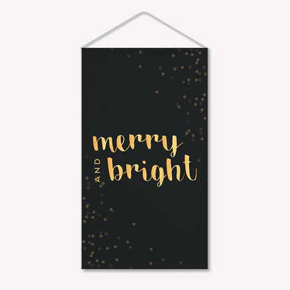 Banner Merry and Bright
