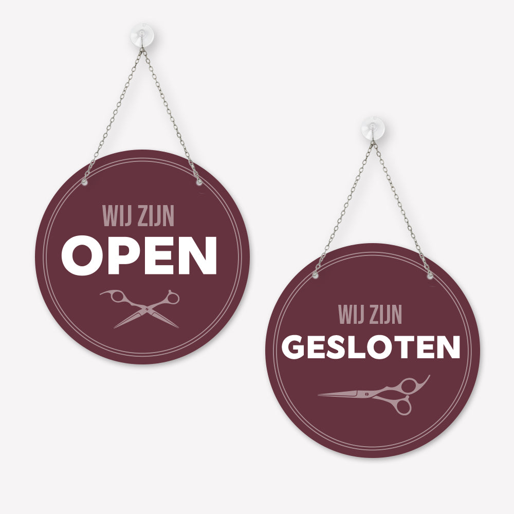 Open/gesloten bordje Basic