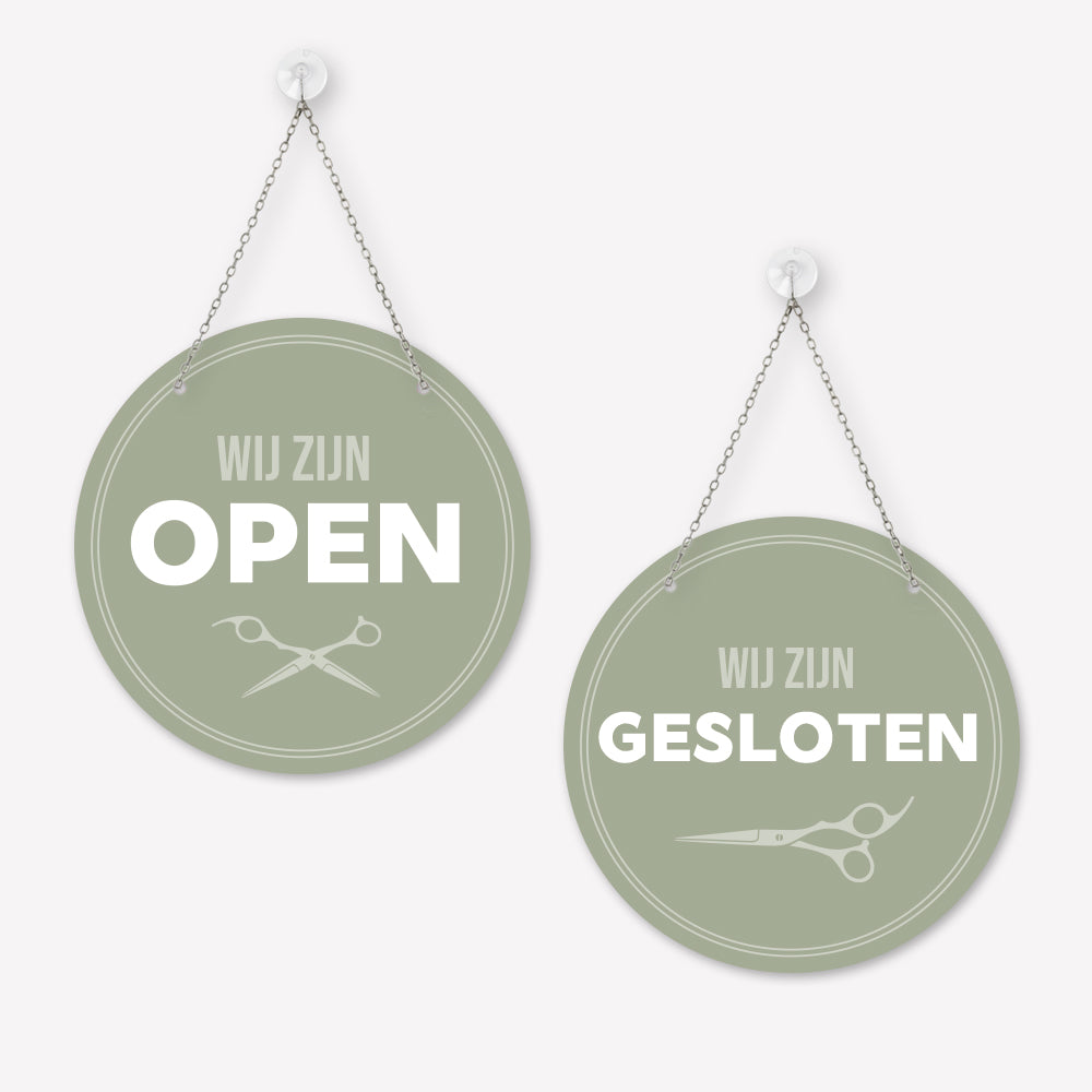 Open/gesloten bordje Basic
