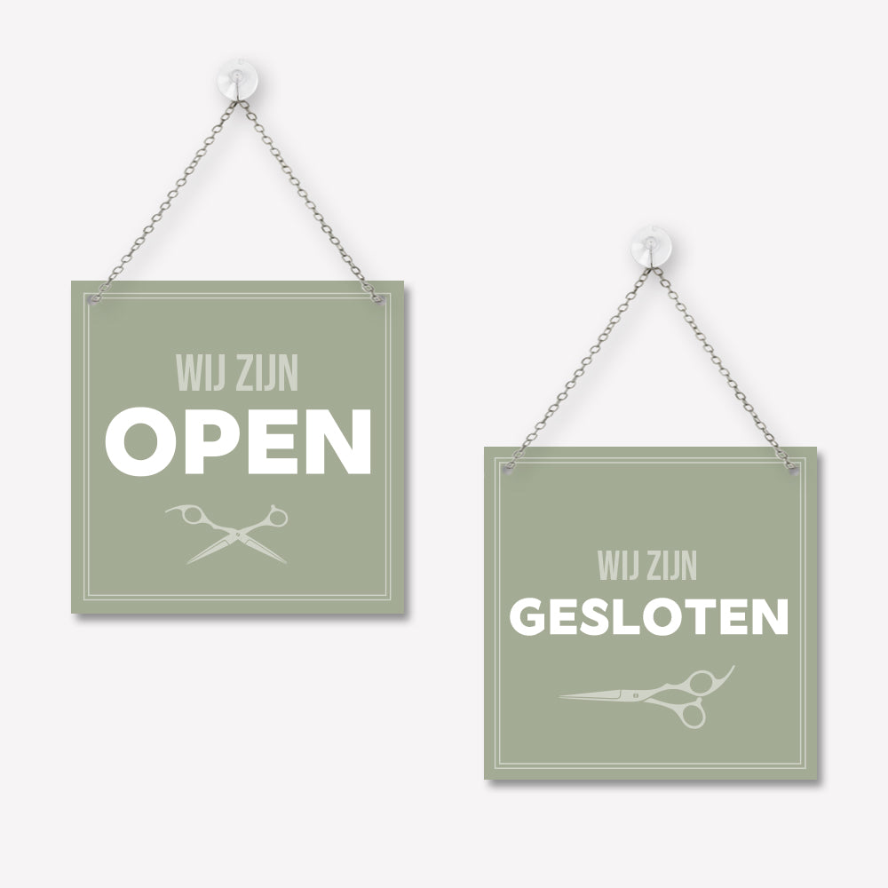 Open/gesloten bordje Basic