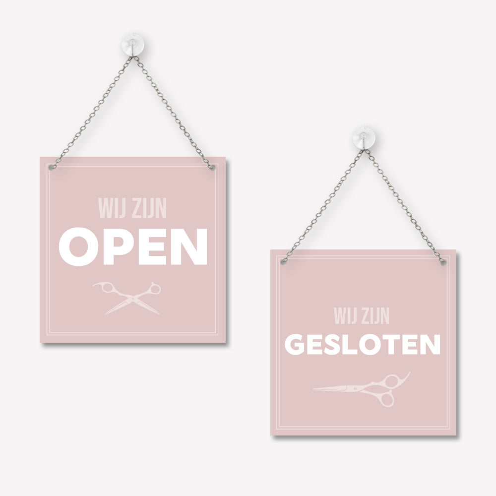 Open/gesloten bordje Basic