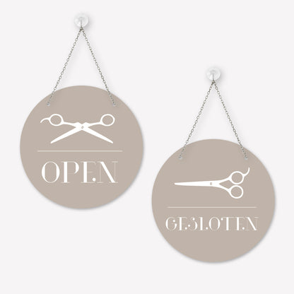 Open/gesloten bordje Classic