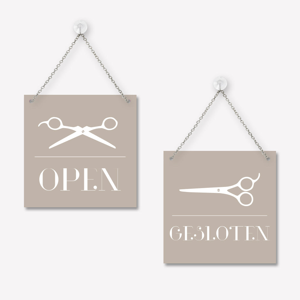 Open/gesloten bordje Classic