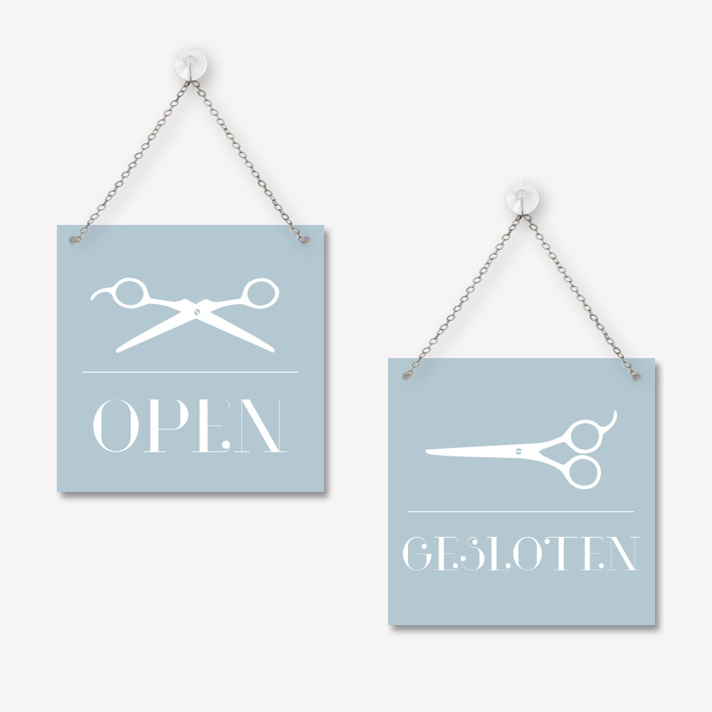 Open/gesloten bordje Classic