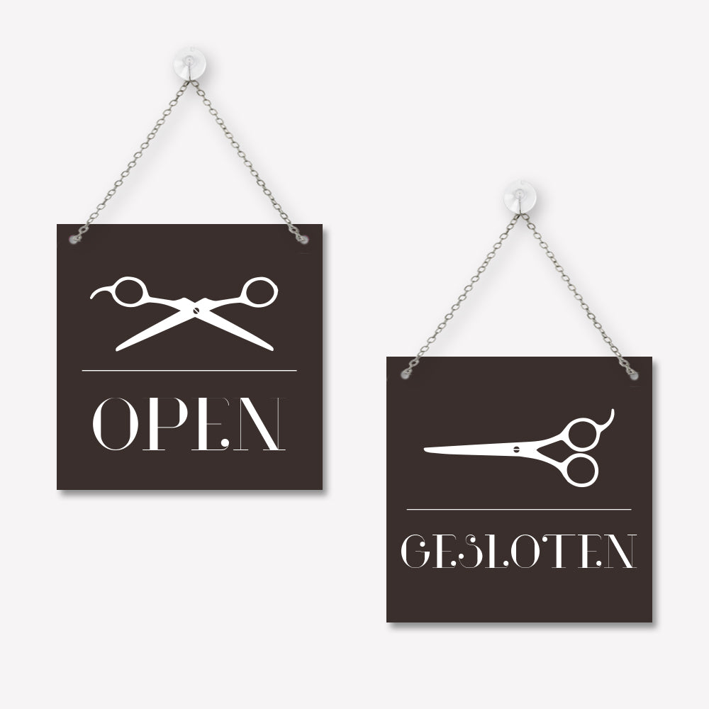 Open/gesloten bordje Classic