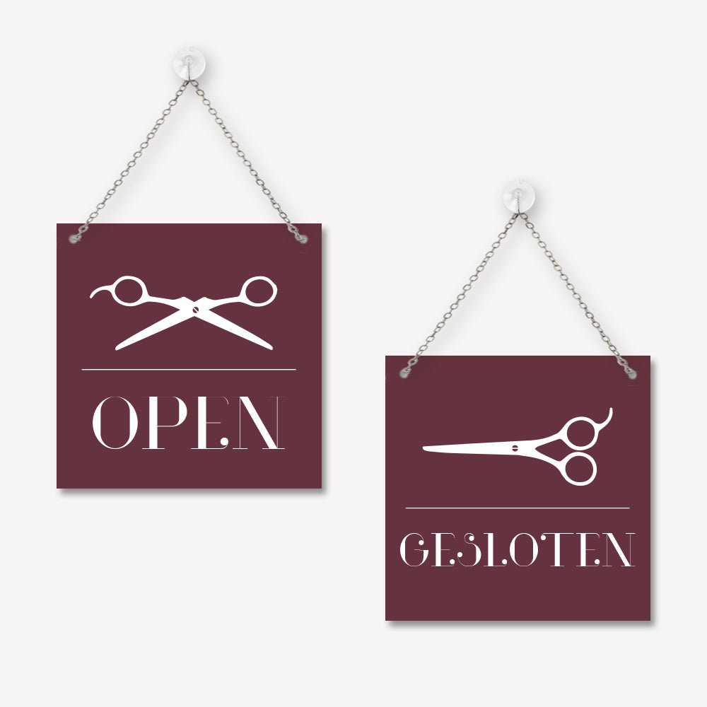 Open/gesloten bordje Classic