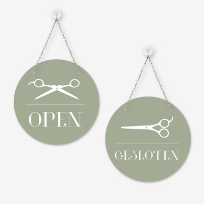 Open/gesloten bordje Classic