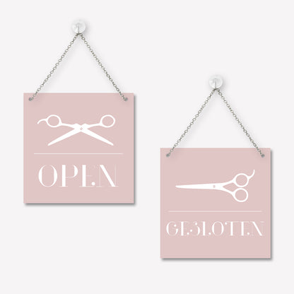 Open/gesloten bordje Classic