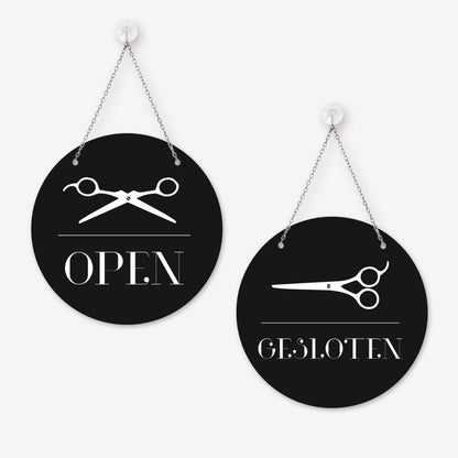 Open/gesloten bordje Classic