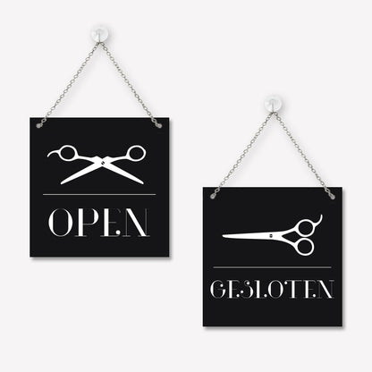 Open/gesloten bordje Classic