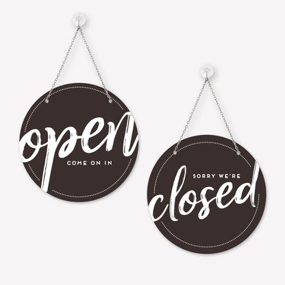 Open/gesloten bordje Trendy