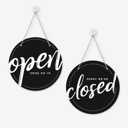 Open/gesloten bordje Trendy