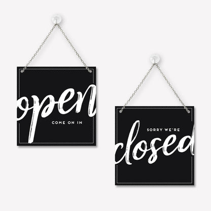 Open/gesloten bordje Trendy