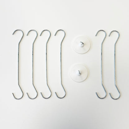 Ophanghaken set (rond)
