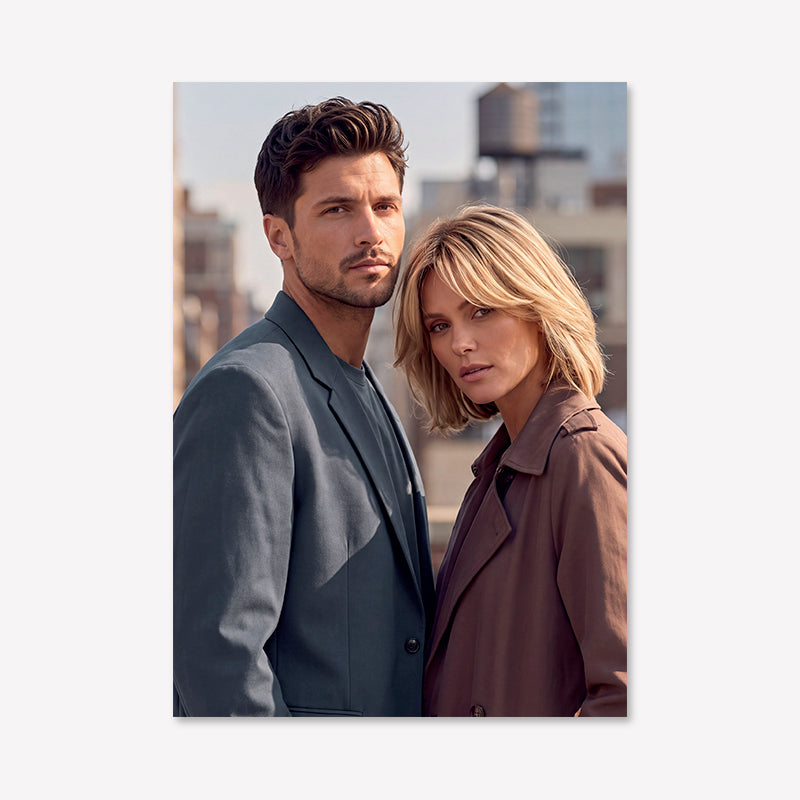 Poster Chris & Janine