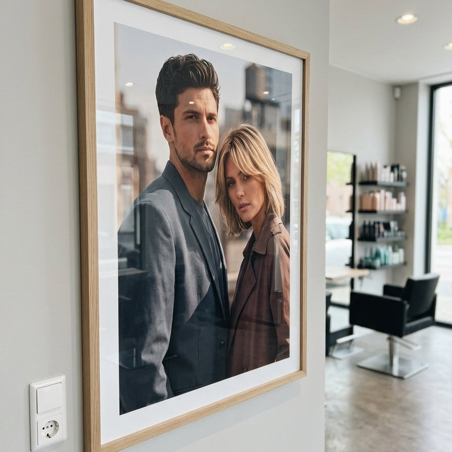 Poster Chris & Janine